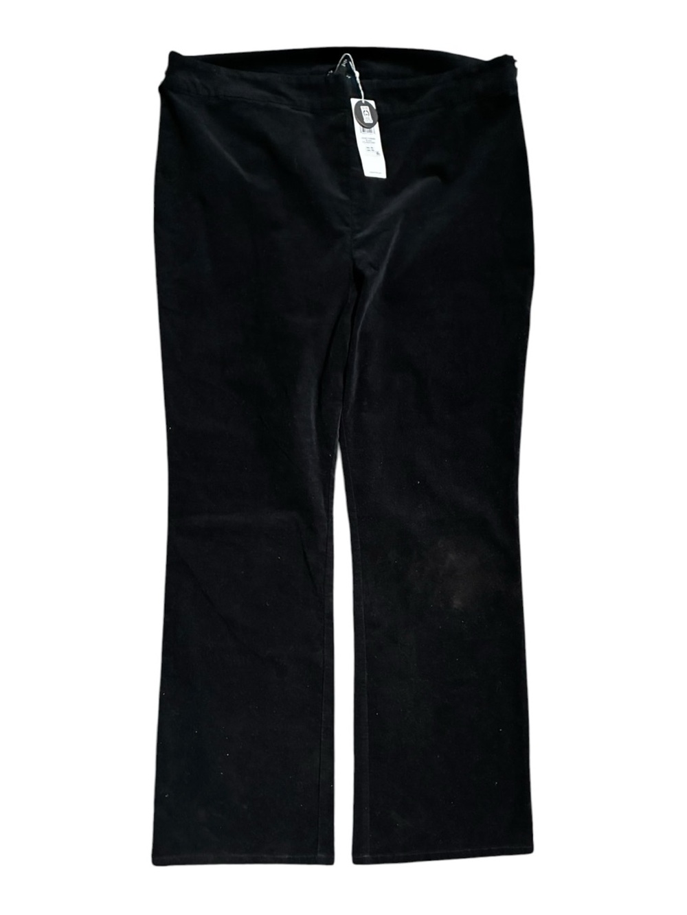 Eileen Fisher Kick Pants Brushed Black Cotton